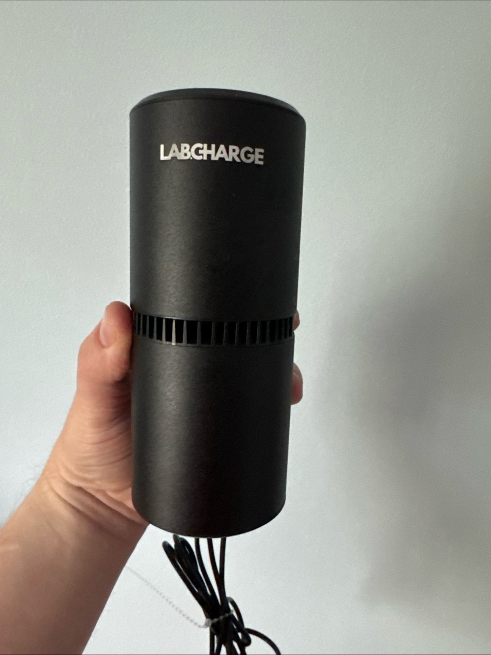 Portable Black Air Purifier - Negative Ion Release